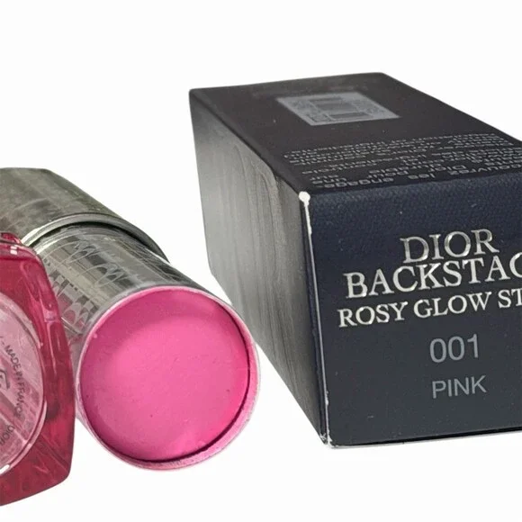 Dior Backstage Rosy Glow Stick Blush 001 Pink pH-Activated Dewy Glow - Picture 2 of 9